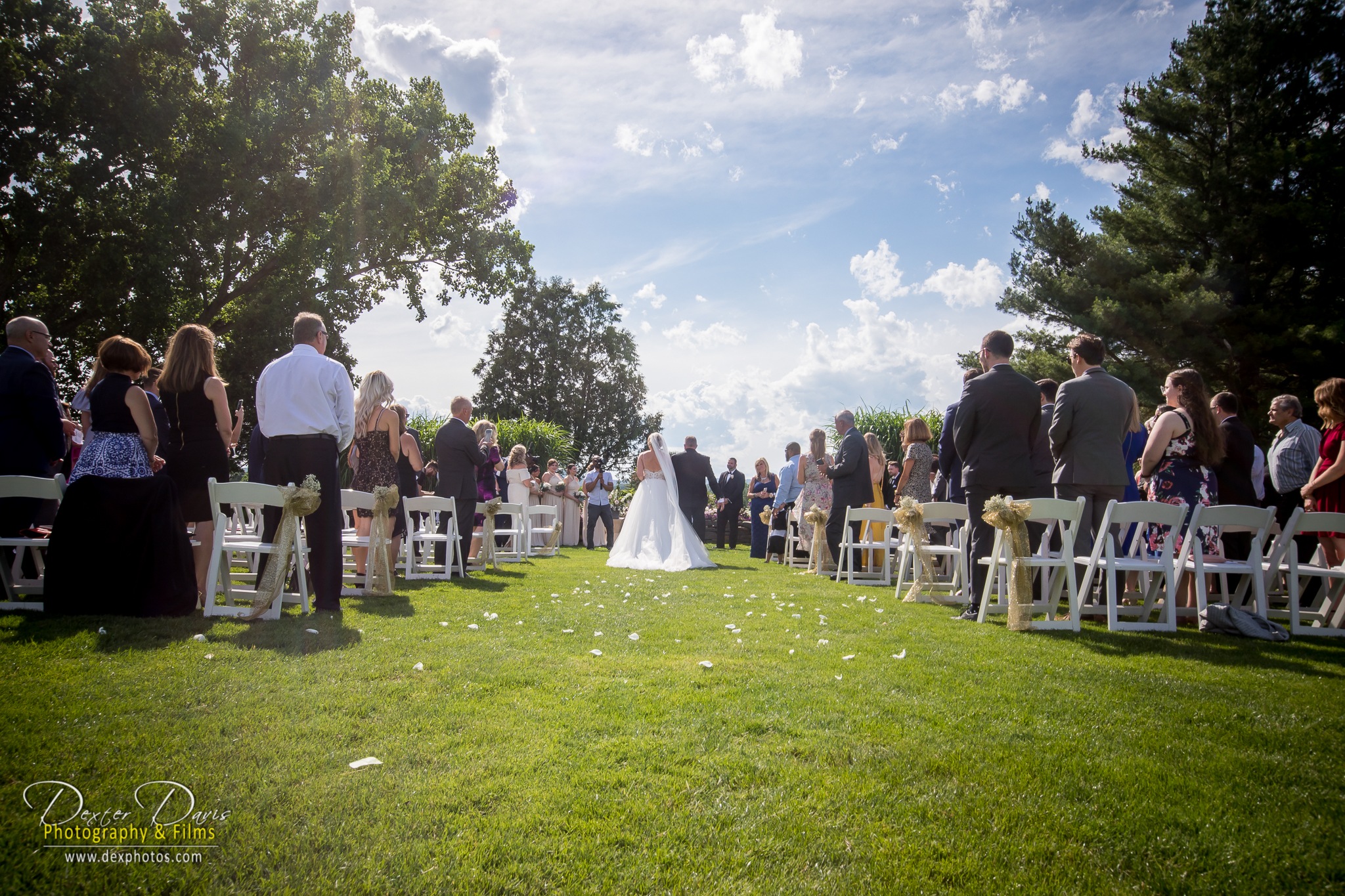 Hiland Park Country Club wedding
