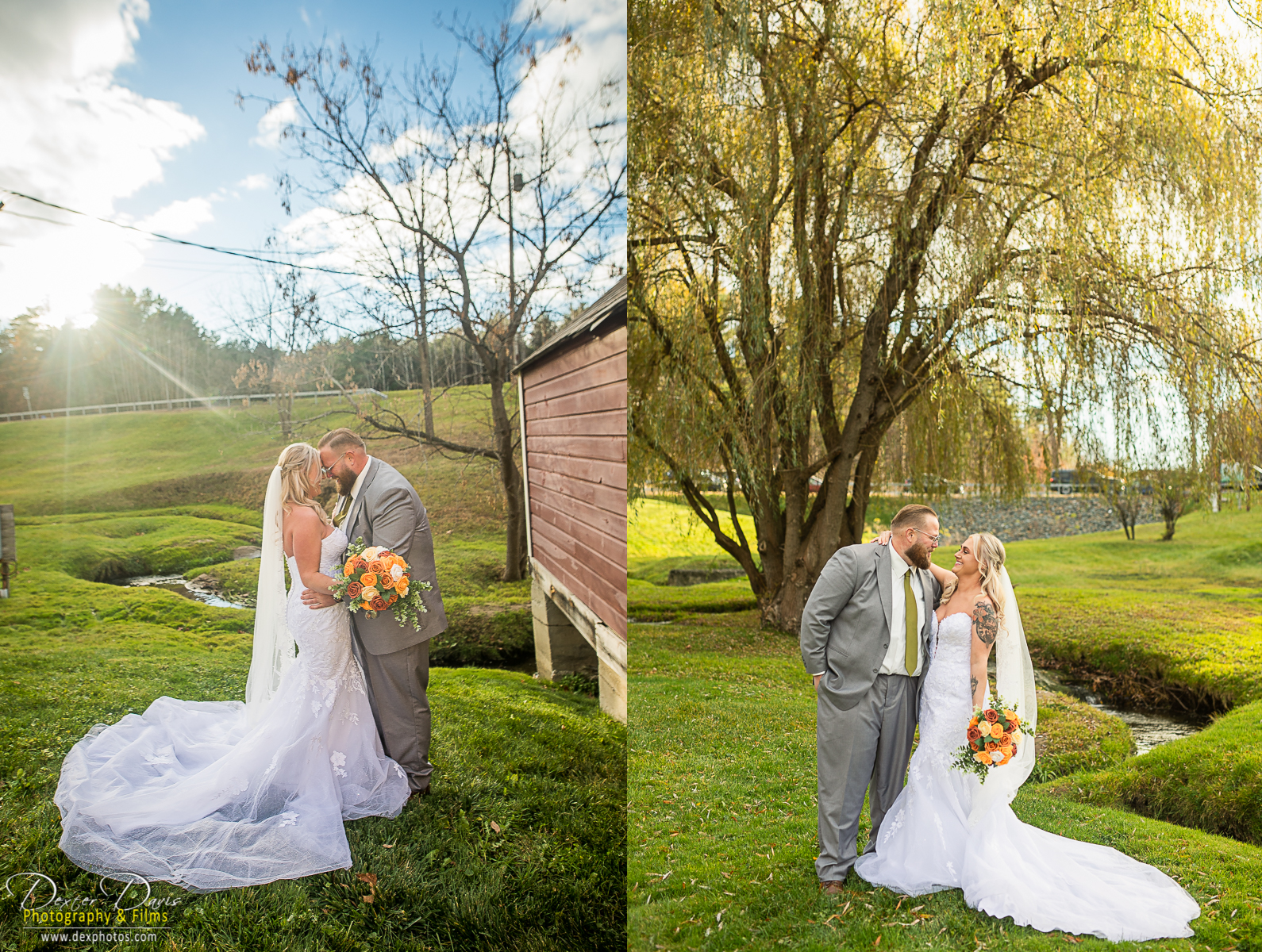 wedding photos at The Barn at Powers