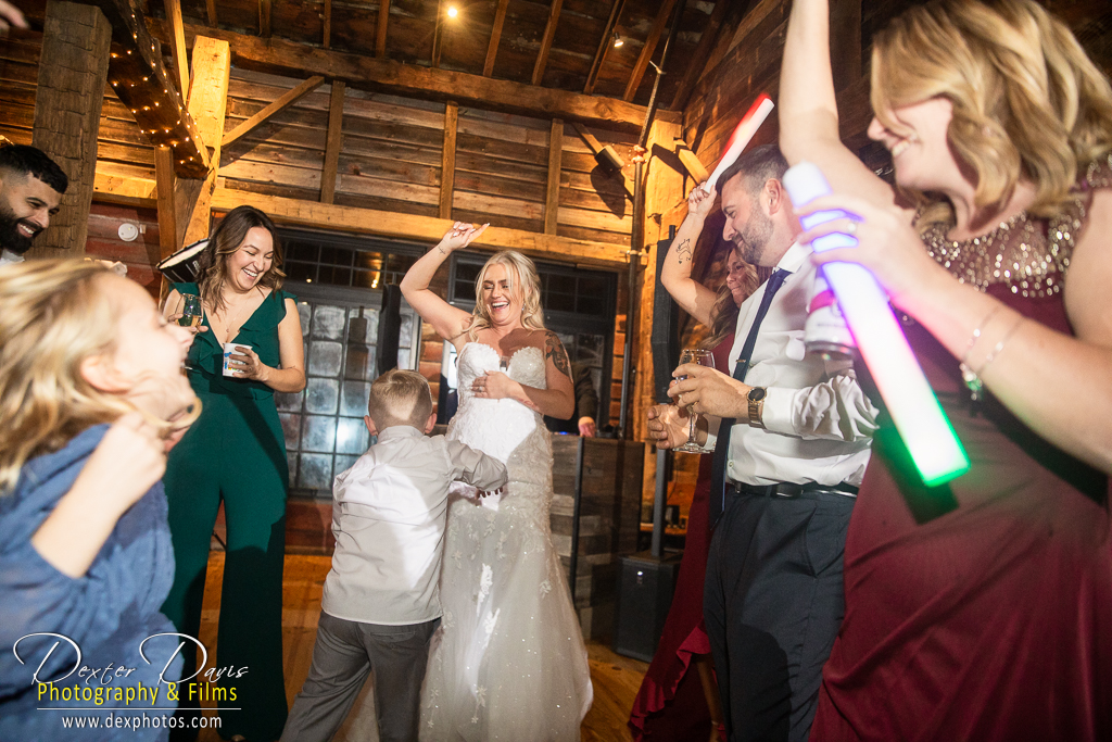 wedding photos at The Barn at Powers