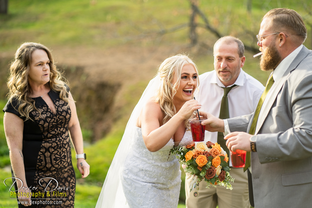 wedding photos at The Barn at Powers