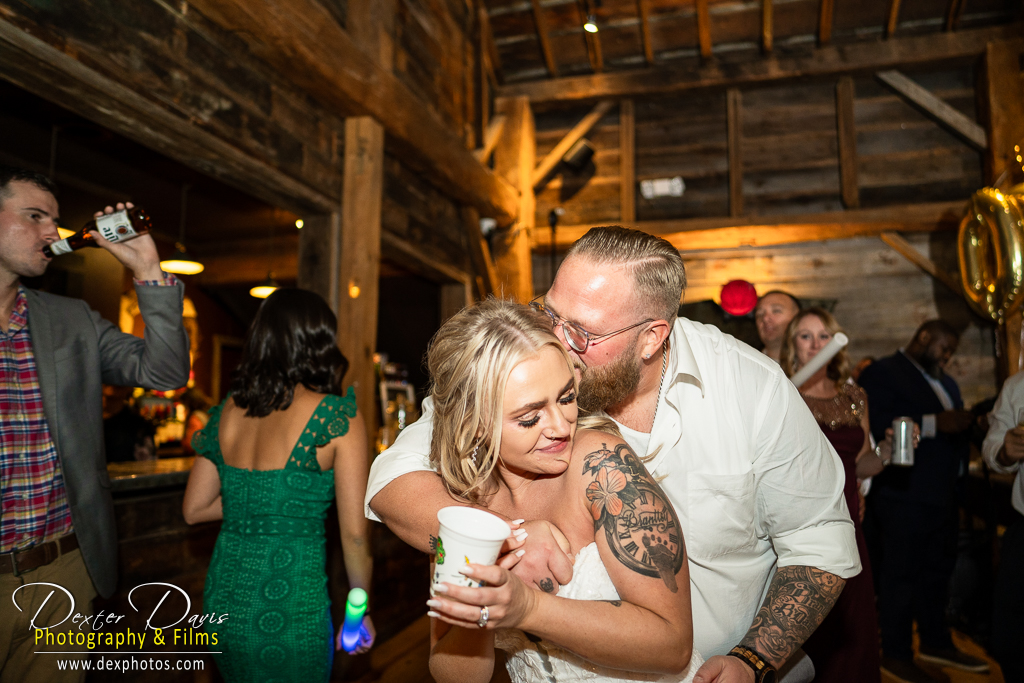 wedding photos at The Barn at Powers